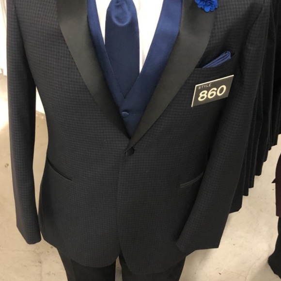 Black suit jacket style 860 - Picture 6 of 6